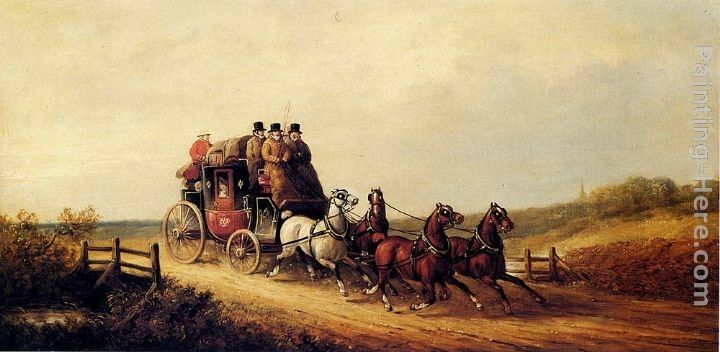 Charles Cooper Henderson The London to Brighton Royal Mail on the Open Road